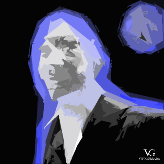 Una sola strada, opera digitale di Vito Gurrado