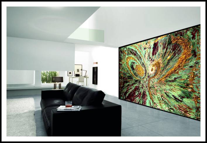 Infinity, affresco su parete di Vito Gurrado