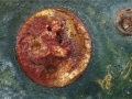 Pianeti, pittoscultura di Vito Gurrado