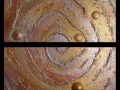 Cosmo, dipinto materico su tela di Vito Gurrado