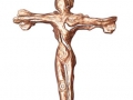 Crocifisso, scultura in bronzo di Vito Gurrado