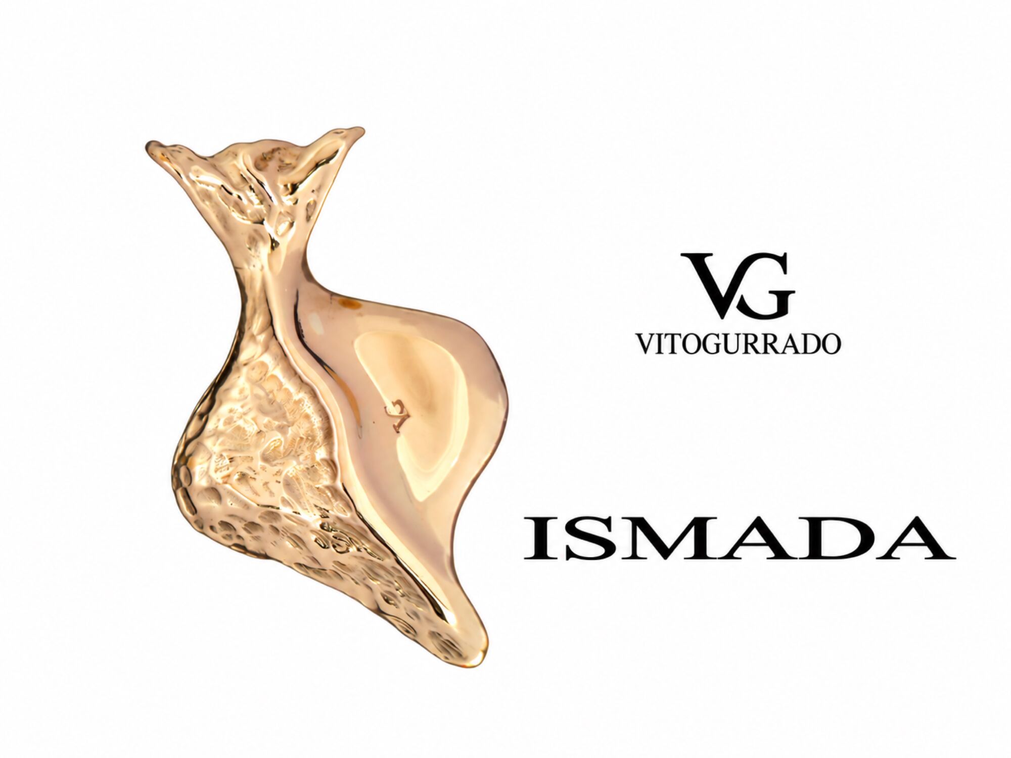 Ismada, pendente d’autore in bronzo di Vito Gurrado
