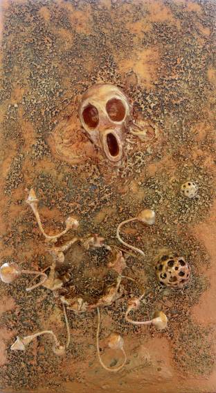 Percezioni, pittoscultura di Vito Gurrado